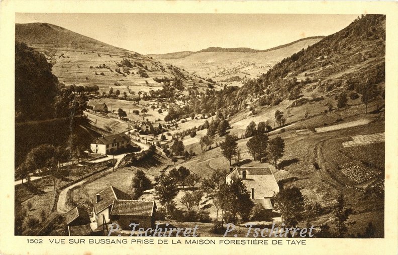 Bussang-vue-prise-de-la-maison-forestiere-du-Taye-1930-r
