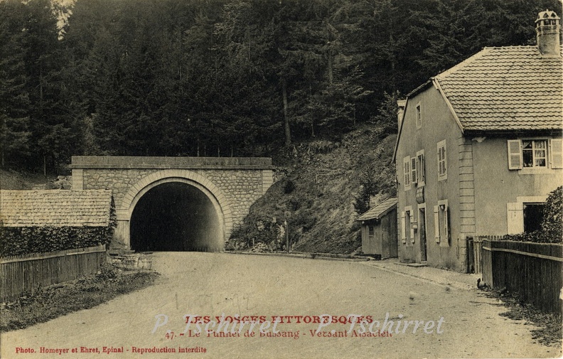 Col-de-Bussang-vue-sur-auberge-1914-1