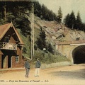 Col-de-Bussang-entree-du-tunnel-douaniers-1914-1