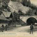 Col-de-Bussang-entree-du-tunnel-douaniers-1918-1