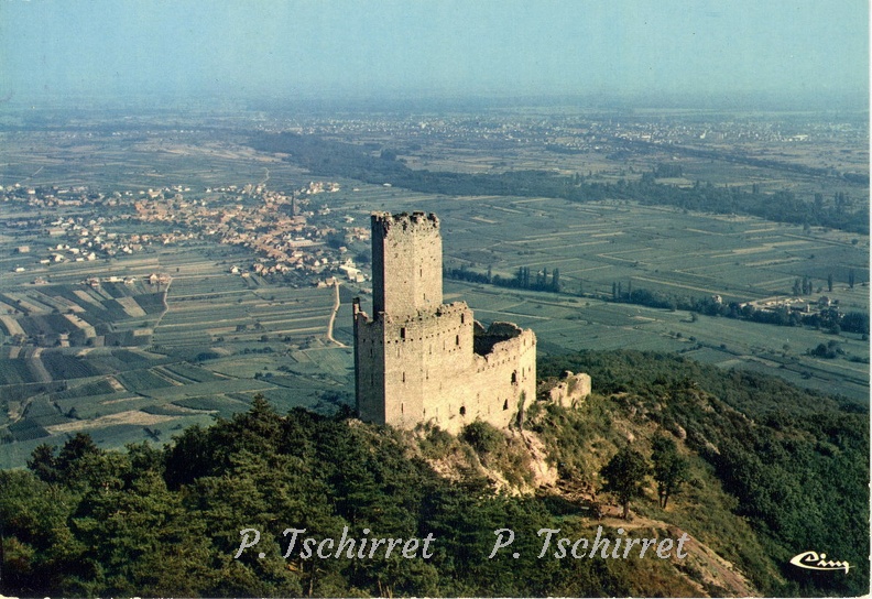 Scherwiller-Ferme-Huhnelmuhle-Chateau-d-Ortenbourg-12eme-et-14eme-r