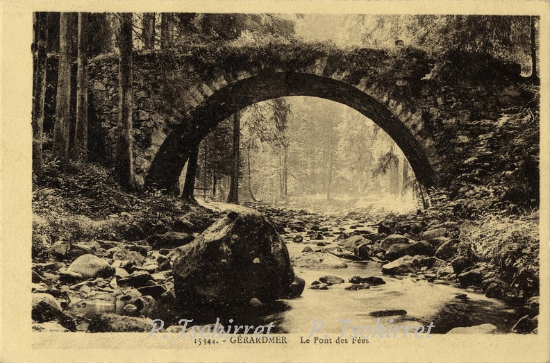 Gerardmer-ponts-des-fees-1930