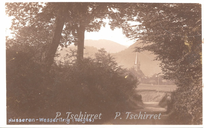 Husseren-vue-du-Heidenfeld-eglise-1930