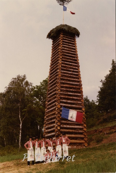 1981-Husseren-Wesserling-feu-St-Jean-au-Bannwehr-classe-1963-83