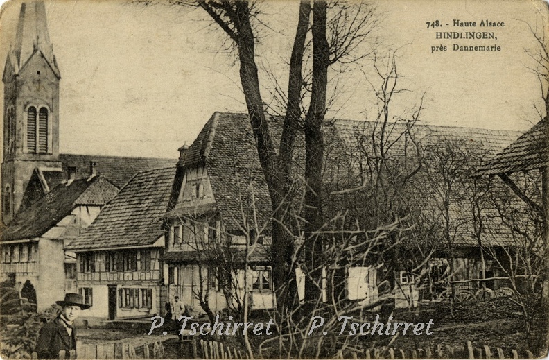 Hindlingen-eglise-1914