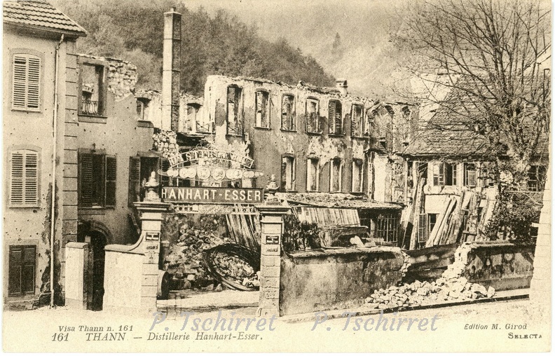 Thann-Distillerie-Hanhart-Esser-bombardee-1917-r-