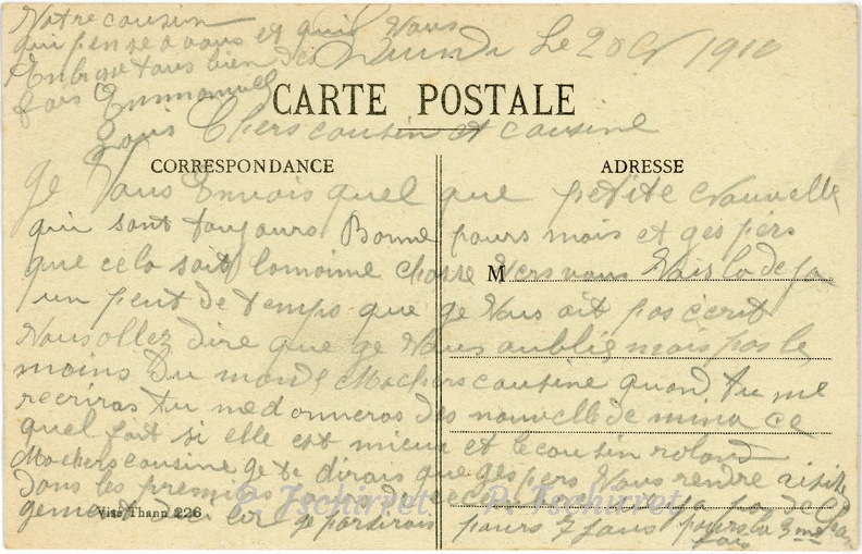Thann-Visite-du-President-Republique-10-04-1916-v