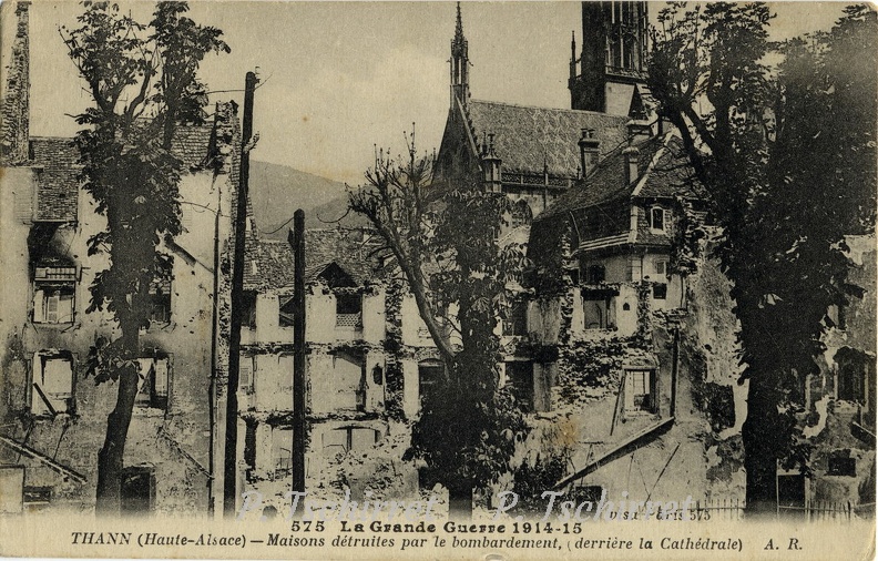 Thann-maisons-detruites-1914-1915