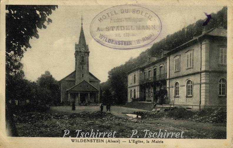 Wildenstein-Eglise-et-mairie-1920